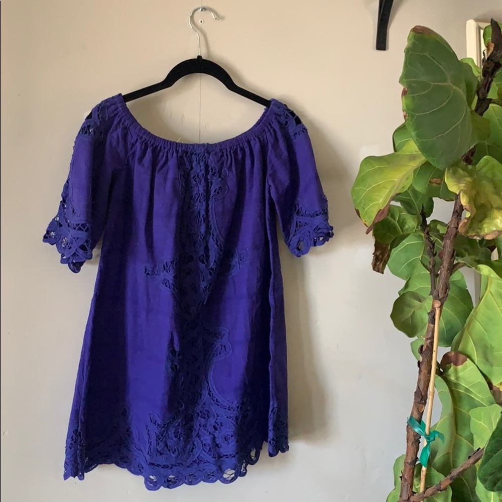 Free people lace tunic dress